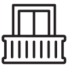 noun-balcony-3202278-231F20 balcony icon