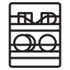 noun-dishwasher-1575783-231F20 dishwasher icon